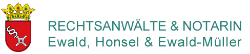 Logo Rechtsanwaltskanzlei & Notarin Bremen Ewald - Honsel - Ewald-Müller